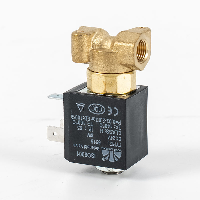 Dental autoclave normally open solenoid valve