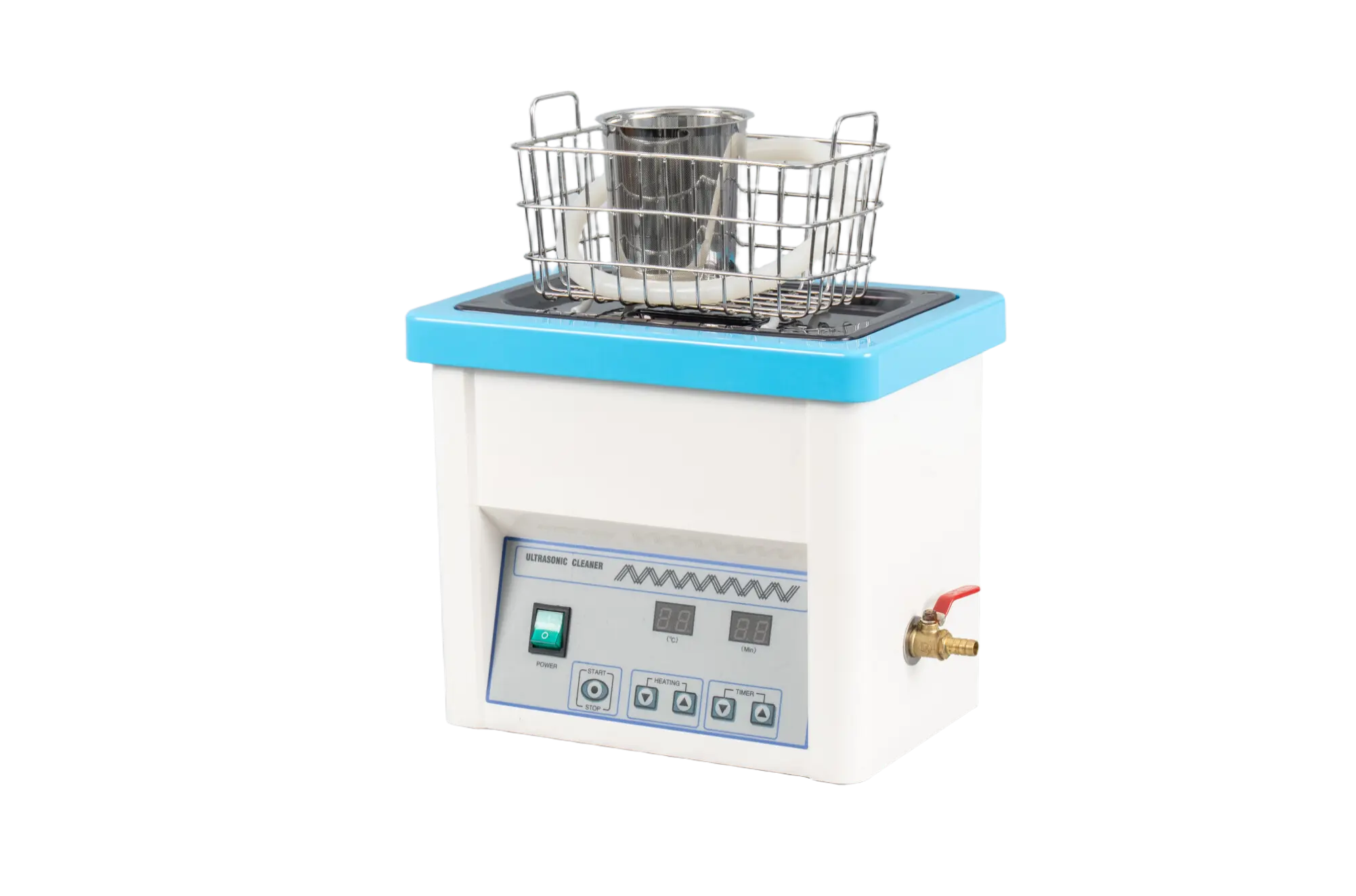 Dental handpiece ultrasonic cleaner